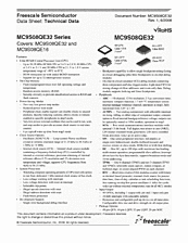 DataSheet MC9S08QE32 pdf